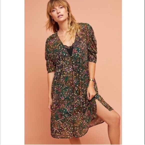 NWT Anthropologie Valencia Dress - Picture 2 of 3